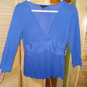 Banana republic front wrap womens top